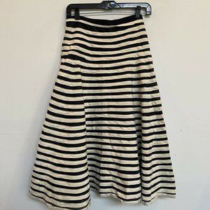 NWT Marc by Marc Jacobs Striped Silk Skirt Size 4